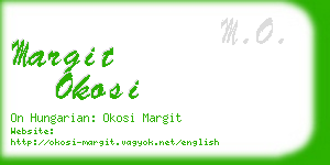 margit okosi business card